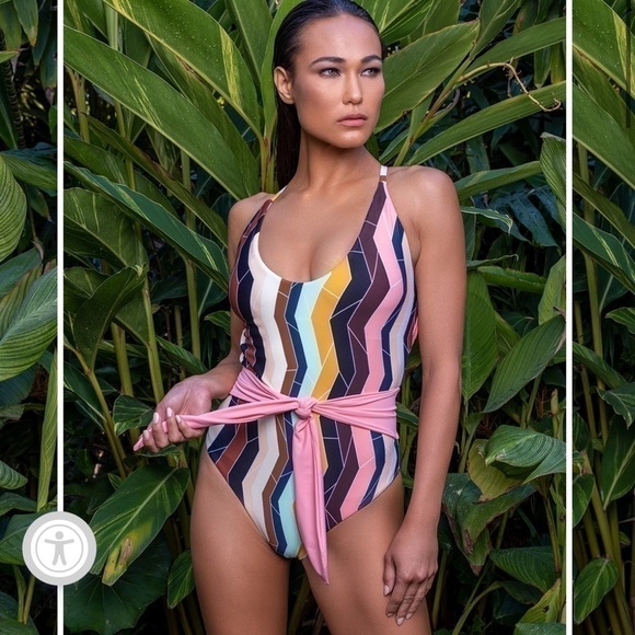 SWIMINISTA By Christian Lacroix One Piece Swimsuit - Picture 3 of 6